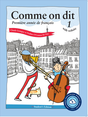 cover image of Comme on dit with website